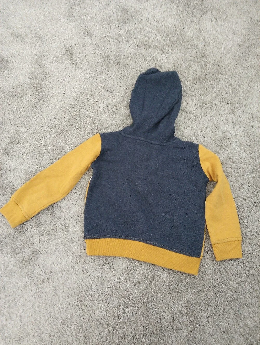 Lee Boys Three-Piece Hoodie, Tee & Joggers - Navy, Mustard & White - Size 2T